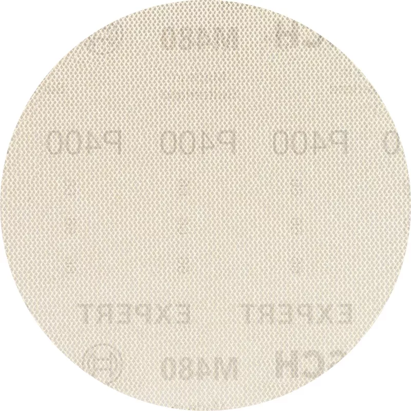 BOSCH POWERTOOLS Expert M480 Mesh Sanding Disc 125mm, K400 (50-Pack) for Random Orbital Sanders
