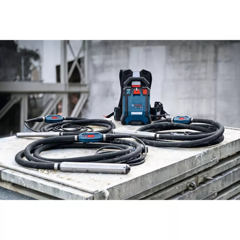 BOSCH POWERTOOLS GPU 18V-2 DI Akumulatorowy system wibratora do betonu o wysokiej częstotliwości (w pudełku)