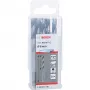 Bosch PowerTools HSS PointTeQ Hex Wiertło kręte, 6 mm, 10 sztuk, długość robocza 57 mm