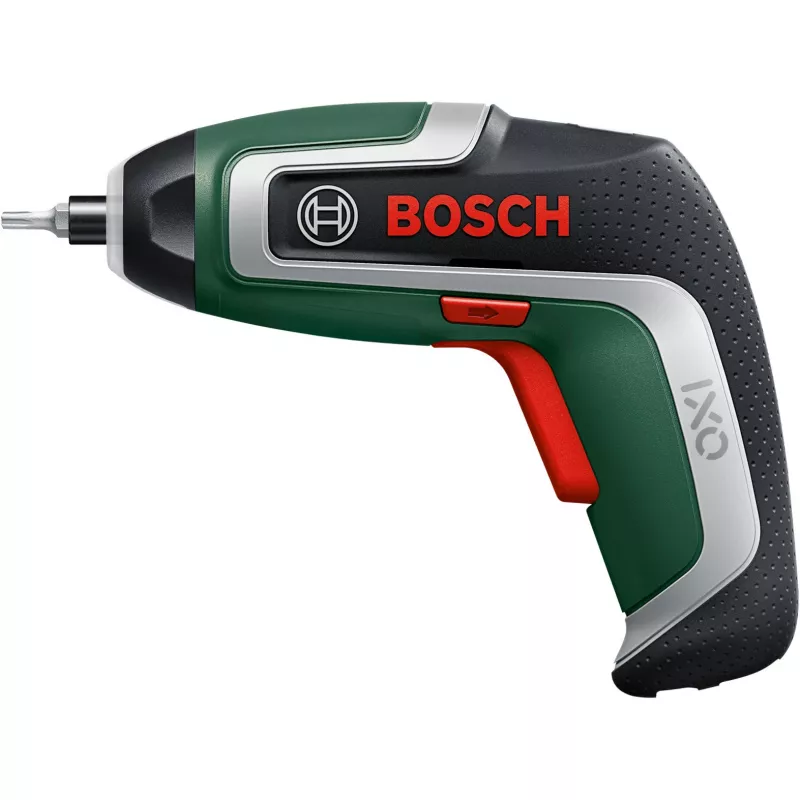 BOSCH Powertools IXO 7 Anniversary Set 3.6V Wkrętarka akumulatorowa (Zielony/Czarny, Li-Ion 2.0Ah, Zestaw bitów, Kulki nasienne, Pudełko)