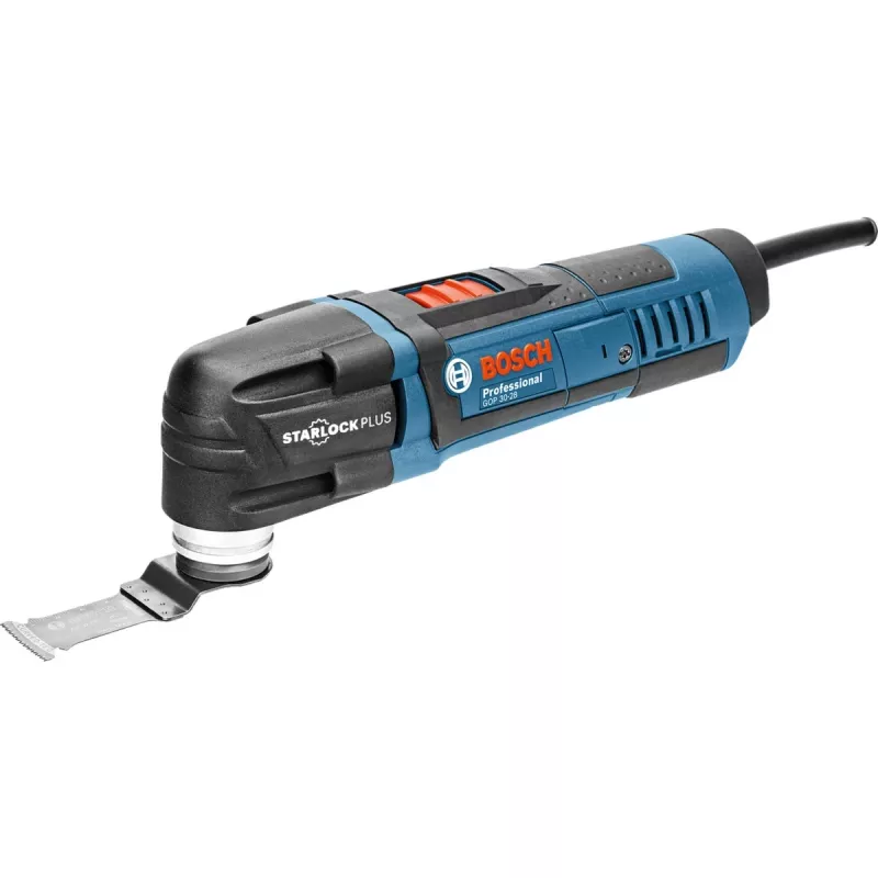 BOSCH POWERTOOLS Multi-Cutter GOP 30-28 Professional (Blue/Black, L-BOXX, 300 Watt, incl. Accessories)