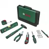 BOSCH Powertools Universalny Zestaw Narzędzi Ręcznych, 25-częściowy (zielony, z torbą na narzędzia)