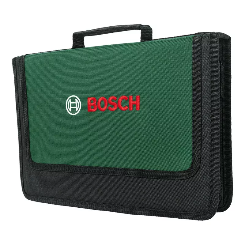 BOSCH Powertools Universalny Zestaw Narzędzi Ręcznych, 25-częściowy (zielony, z torbą na narzędzia)