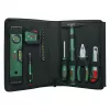 BOSCH Powertools Universalny Zestaw Narzędzi Ręcznych, 25-częściowy (zielony, z torbą na narzędzia)