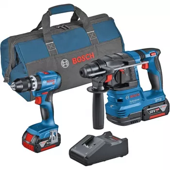 Bosch Professional 18V ProCORE Zestaw startowy 2x4.0Ah + ładowarka GAL 18V-40 0615A50039