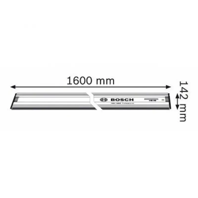 Bosch Professional FSN RA 32 1600 Prowadnica, 1600 mm, Aluminium