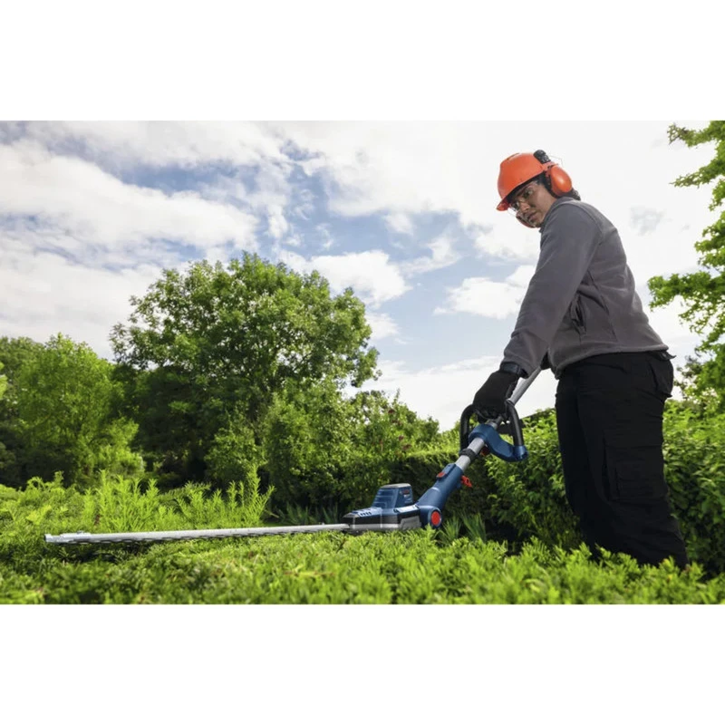 Bosch Professional GHE 18V-50FP Akumulatorowa nożyce do żywopłotu, 18V, niebieski/czarny, samo narzędzie