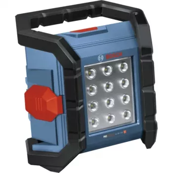 Bosch Professional GLI 18V-1500 Bezprzewodowa Lampa Robocza (Niebiesko-Czarna, samo narzędzie)