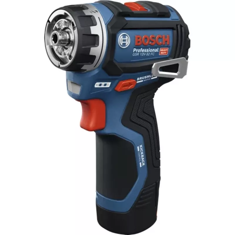 Bosch Professional GSR 12V-32 FC Akumulatorowa Wiertarko-Wkrętarka 12V Niebiesko-Czarna (Samo Narzędzie)