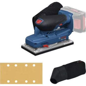 Bosch Professional GSS 18V-18 Akumulatorowa Szlifierka Oscylacyjna Solo, 18V, Niebieski/Czarny, Bez Akumulatora