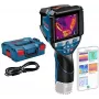 Bosch Professional GTC 600 C Kamera termowizyjna z Click&Go, -20 do 600°C, 9 Hz, rozdzielczość IR 256x192, wyświetlacz 3,5 cala, Wi-Fi, USB-C, IP54 0.601.083.508