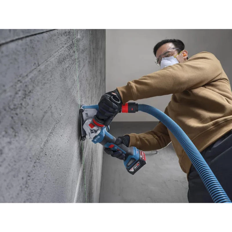 BOSCH Professional GWS 18V-11PS Akumulatorowa Szlifierka Kątowa 125mm 18V Solo (Samo Narzędzie) w L-BOXX