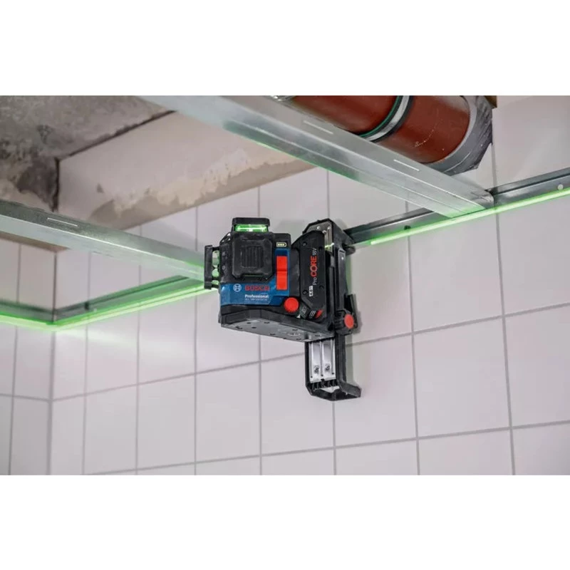 Bosch Professional Uchwyt montażowy DK 20 (czarny, do laserów liniowych GLL 18V-120-33 CG i uchwytu LB 10)