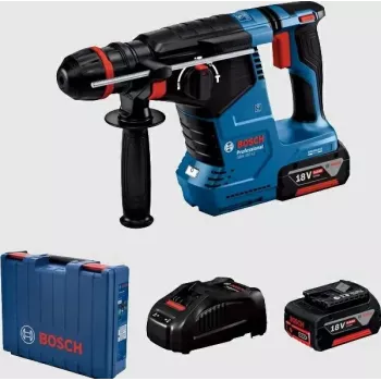 BOSCH Młotowiertarka GBH 187-LI 2.4J 2x5.0Ah One Chuck