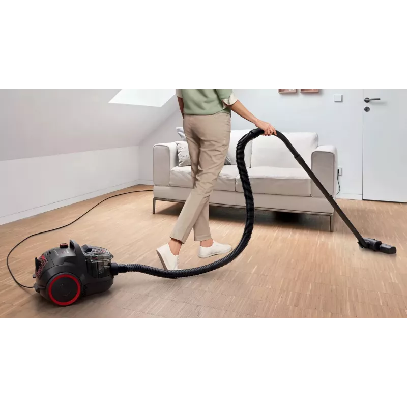 Bosch Serie 4 ProPower BGS21POW2 Odkurzacz bezworkowy 700W 2L Czarny