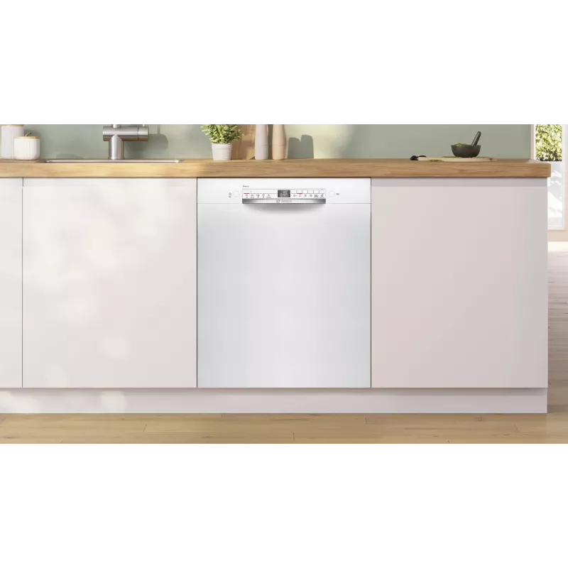 Bosch SMU2HTW08E Zmywarka do zabudowy, 60 cm, 13 kompletów, 5 programów, klasa energetyczna C, AquaStop, biała