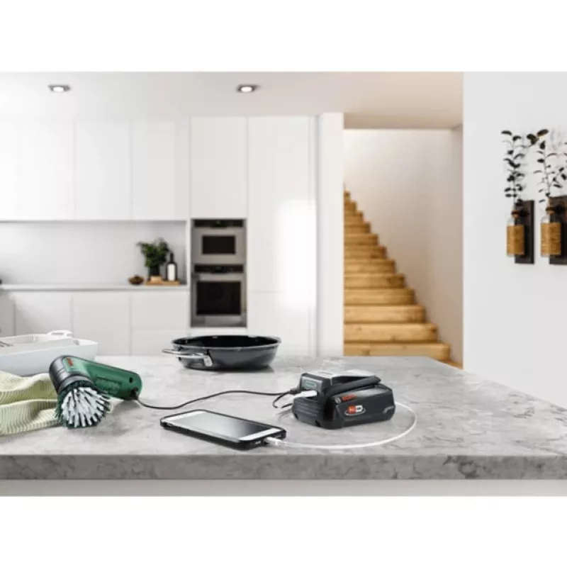 Ładowarka Bosch UniUSB 18V-15 do akumulatorów 18V POWER FOR ALL z portem USB-C (1600A02WS1)