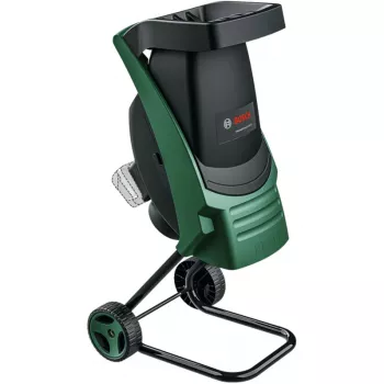 Bosch UniversalShredder Solo Akumulatorowy Rozdrabniacz Ogrodowy, 36V (2x18V), Wydajność do 40 mm, Pojemnik 50 L, Zielony/Czarny, Samo Narzędzie (06008E0001)