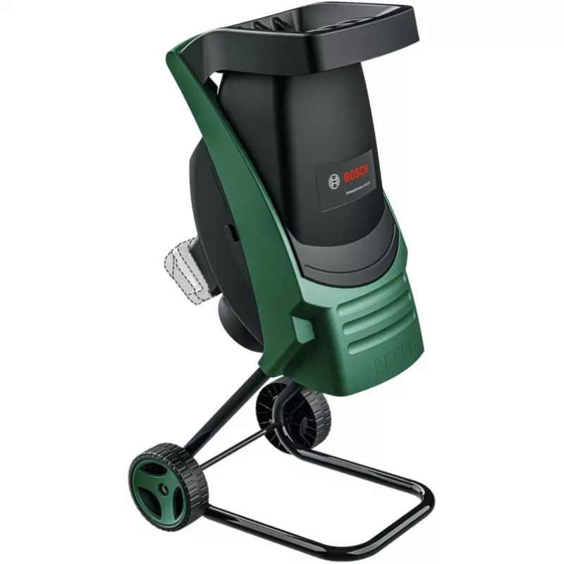 Bosch UniversalShredder Solo Akumulatorowy Rozdrabniacz Ogrodowy, 36V (2x18V), Wydajność do 40 mm, Pojemnik 50 L, Zielony/Czarny, Samo Narzędzie (06008E0001)