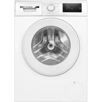 Bosch WAN2408LSN Wolnostojąca Pralka Ładowana od Przodu, 8 kg, 1200 obr/min, Klasa Energetyczna C, Biała