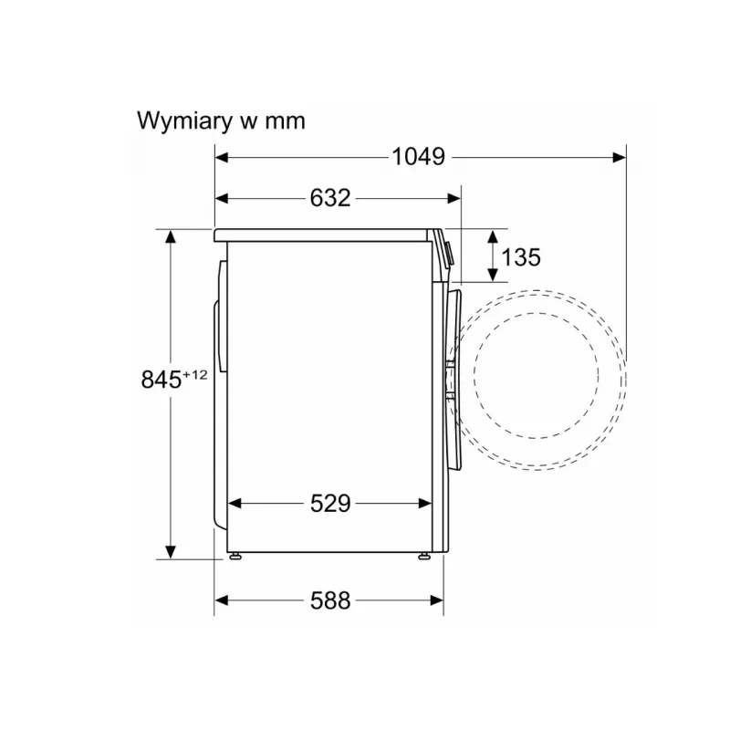 BOSCH WGG254ZGPL 9 kg pralka ładowana od przodu z i-DOS i Home Connect