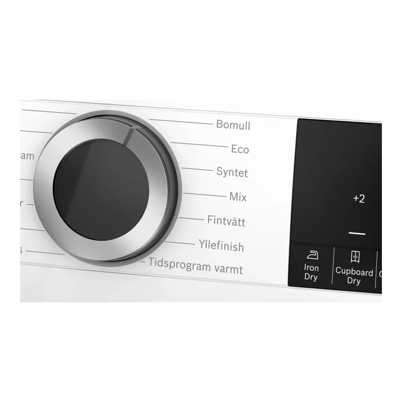 Bosch Serie 6 WQG2420PSN suszarka z pompą ciepła, 9 kg, D, 62 dB