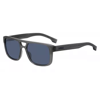 Okulary przeciwsłoneczne BOSS BOSS1648SKB7 Havana Brązowe Kwadratowe Acetat Męskie