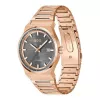 BOSS MAN 1514185 Zegarek Analogowy Kwarcowy 41mm Czarna Tarcza Skórzany Pasek