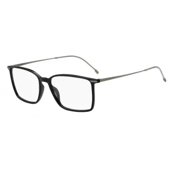 Okulary przeciwsłoneczne BOSS Man BOSS1189ITS80 (57/17/150 mm) - prostokątna oprawka acetatowa