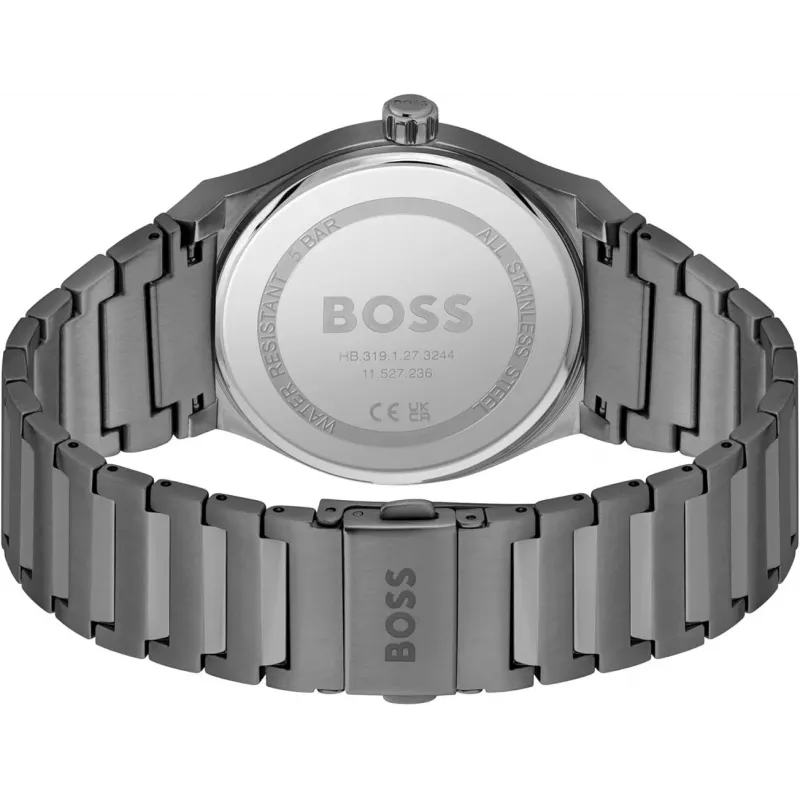 Zegarek męski BOSS Skymaster Chronograph 1514078 41mm Niebieska tarcza Stal szlachetna