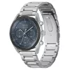 Zegarek męski BOSS Skymaster Chronograph 1514093 44mm Stal nierdzewna Niebieska tarcza