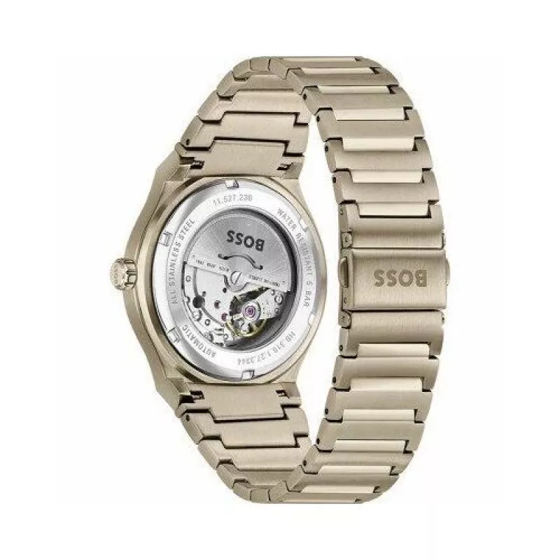 Zegarek męski BOSS Velocity Quartz Chronograph 1514184 41mm Stal nierdzewna Czarna tarcza