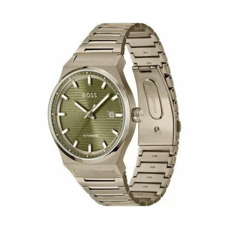 Zegarek męski BOSS Velocity Quartz Chronograph 1514184 41mm Stal nierdzewna Czarna tarcza