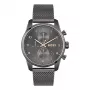 Zegarek męski BOSS 1513837 Skymaster Chronograf Niebieska Tarcza Stal Szlachetna 44mm