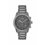 Zegarek męski BOSS 1514005 44mm Koperta ze stali nierdzewnej Niebieska tarcza Brązowy pasek skórzany Chronograf Kwarcowy