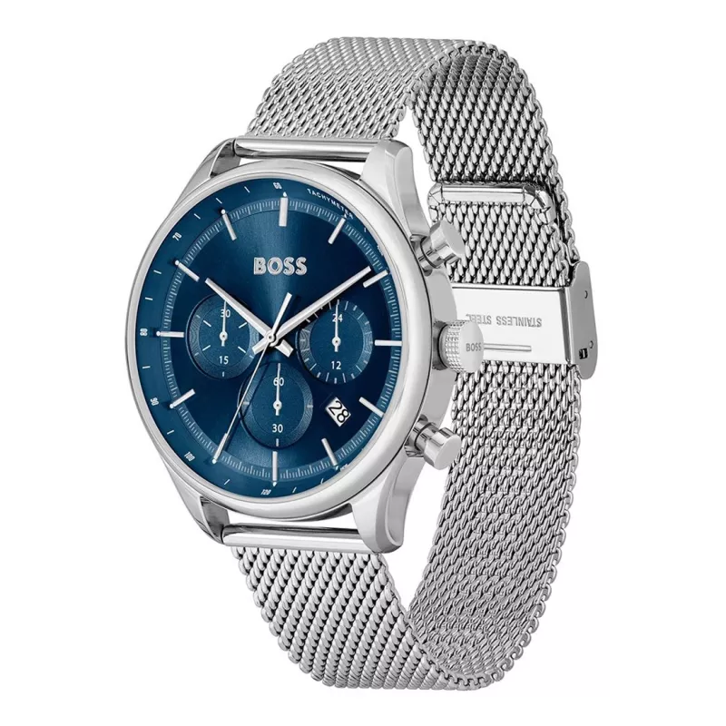 Zegarek męski BOSS 1514052 (45mm) Stal nierdzewna Chronograf