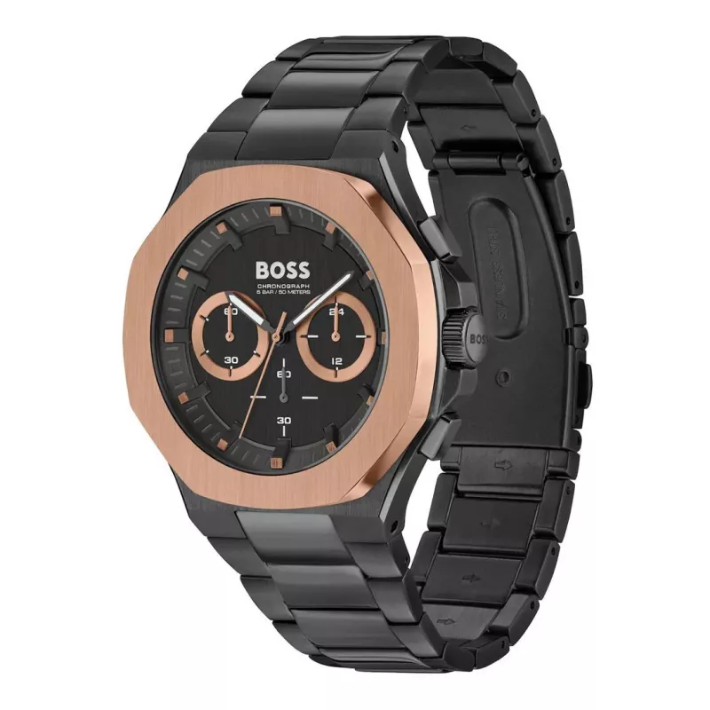 Zegarek męski BOSS 1514090 45mm Stal nierdzewna Chronograf