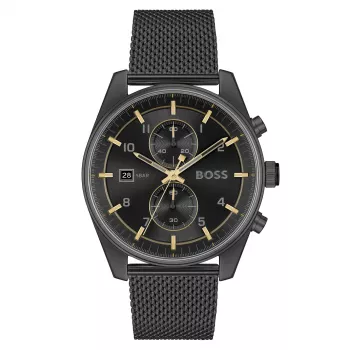 Zegarek męski BOSS 1514150 (44mm) - Niebieska tarcza, stal nierdzewna