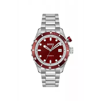 Zegarek męski BOSS 1514179 42mm Stal nierdzewna Niebieska tarcza Chronograf
