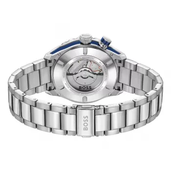 Zegarek męski BOSS 1514212 42mm Stal nierdzewna Niebieska tarcza Chronograf