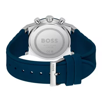 Zegarek męski BOSS 1514243 41mm Stal nierdzewna Niebieska tarcza Chronograf