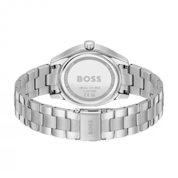 Zegarek kwarcowy BOSS Peak Unisex 38mm Stal nierdzewna Czarna tarcza