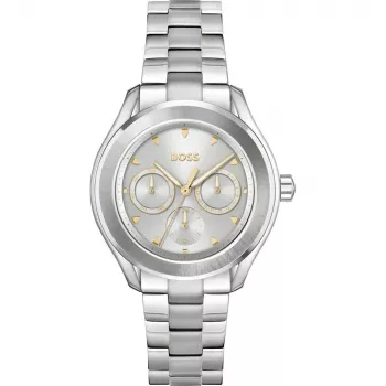 Zegarek kwarcowy BOSS Peak Unisex 38mm Stal nierdzewna Czarna tarcza