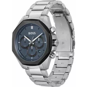 Zegarek męski BOSS Skymaster Chronograph 1514015 43mm Stal nierdzewna Niebieska tarcza