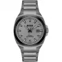 Zegarek męski BOSS Skymaster Quartz 1514137 41mm Niebieska tarcza Stalowa siatka