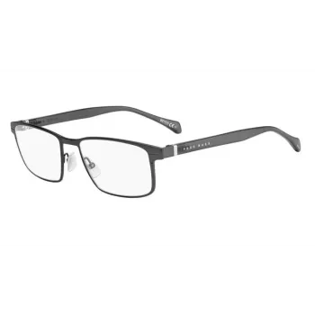 Okulary przeciwsłoneczne BOSS BOSS1119ITSR8 Męskie Prostokątna Oprawka Acetatowa UV400 Szare Soczewki 56/18/140 mm