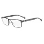 Okulary przeciwsłoneczne BOSS BOSS1119ITSR8 Męskie Prostokątna Oprawka Acetatowa UV400 Szare Soczewki 56/18/140 mm
