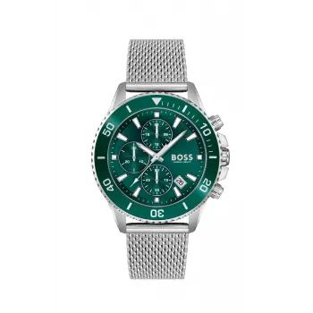 Zegarek męski BOSS Velocity Chronograph 1513905 46mm Czarny Silikon