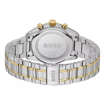 Zegarek męski BOSS Velocity Quartz Chronograph 1514227 44mm Czarny Silikon