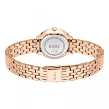 Zegarek damski BOSS 1502820 kwarcowy 28mm stal nierdzewna mesh srebrny